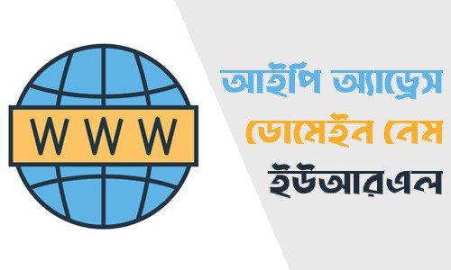 আইপি অ্যাড্রেস, ডোমেইন নেম ও ইউআরএল এর বিস্তারিত