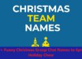 150+ Funny Christmas Group Chat Names to Spread Holiday Cheer