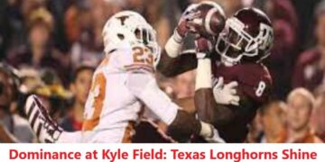 Dominance at Kyle Field: Texas Longhorns Shine in Halftime Showdown Against Texas A&M