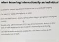 Essential Tips for Individuals Traveling Internationally