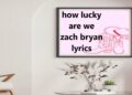 Exploring the Depths of Zach Bryan’s “How Lucky Are We” Lyrics