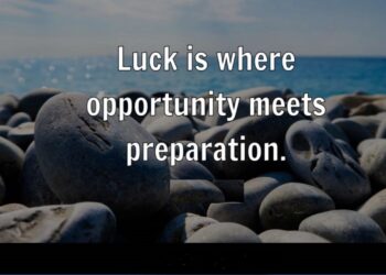 When Luck Meets Opportunity: Unlocking the Door to Success