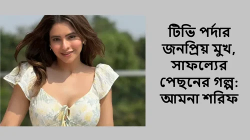 টিভি পর্দার জনপ্রিয় মুখ, সাফল্যের পেছনের গল্প: আমনা শরিফ