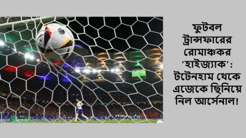ফুটবল ট্রান্সফারের রোমাঞ্চকর ‘হাইজ্যাক’: টটেনহাম থেকে এজেকে ছিনিয়ে নিল আর্সেনাল!