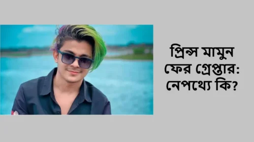 প্রিন্স মামুন ফের গ্রেপ্তার: নেপথ্যে কি?