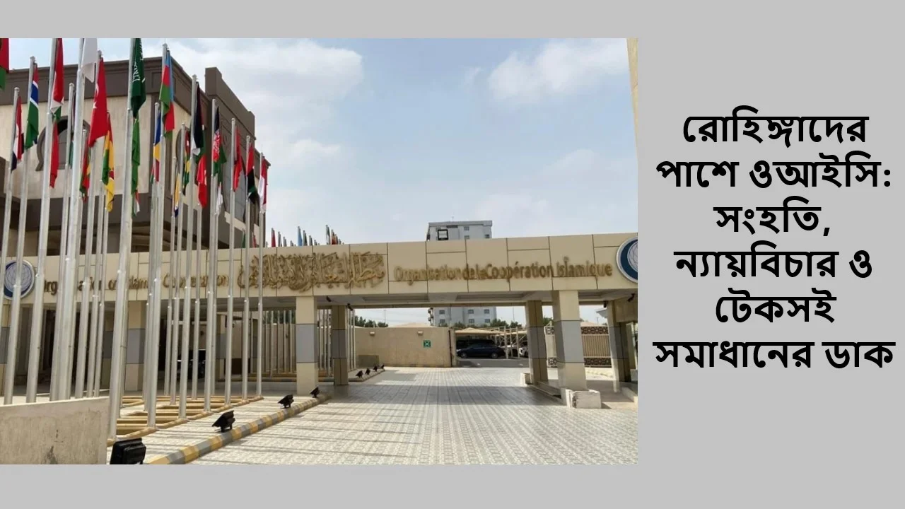 রোহিঙ্গাদের পাশে ওআইসি: সংহতি, ন্যায়বিচার ও টেকসই সমাধানের ডাক