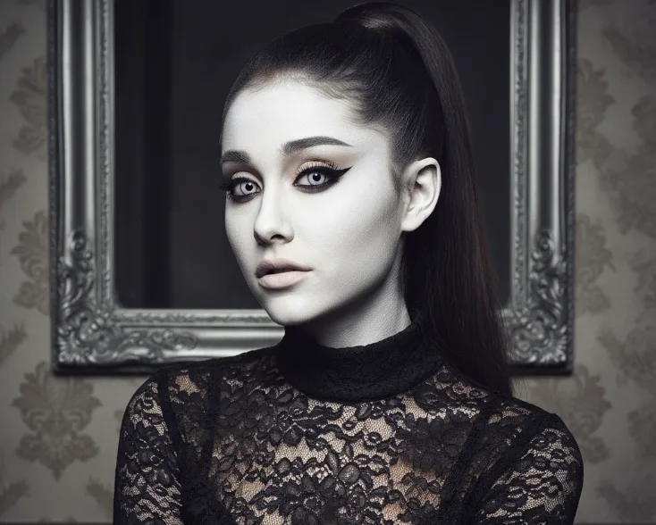 Ariana Grande’s Ghost-Face Base (2015)