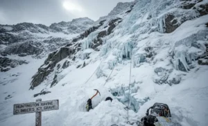 Huntington Ravine, USA: A Climber's Icy Grave