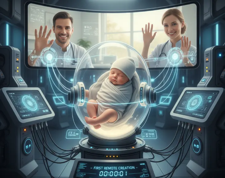 The First Remotely Created Baby