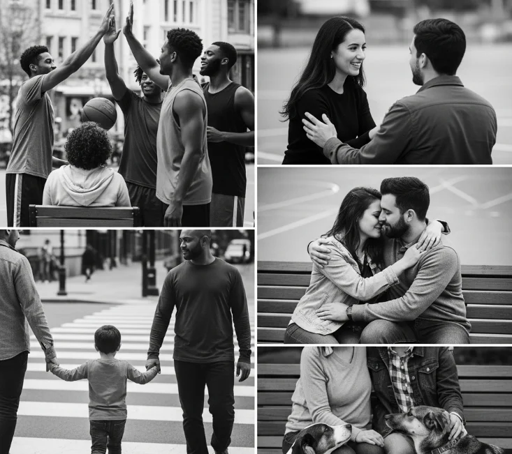 They Prioritize Physical Contact, Big and Small