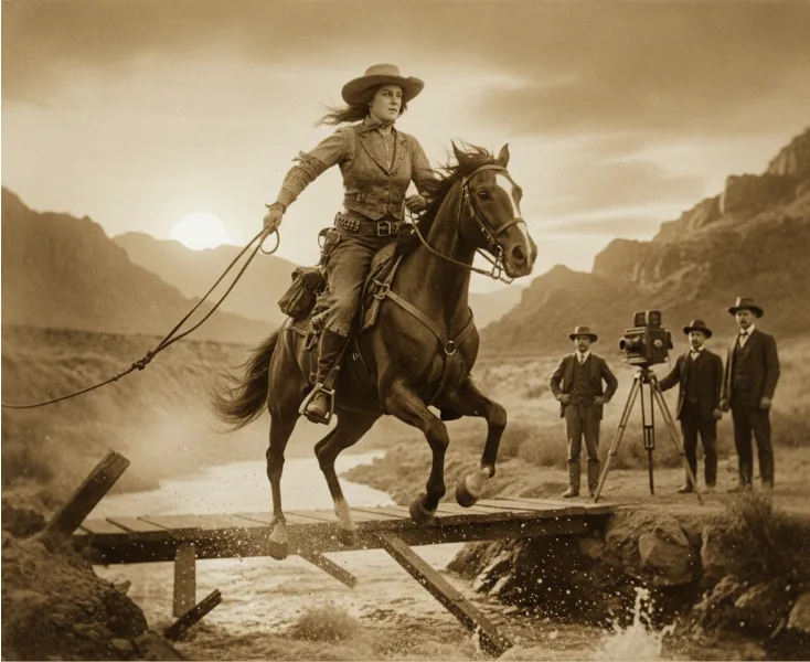 Helen Gibson: Hollywood’s First Stuntwoman