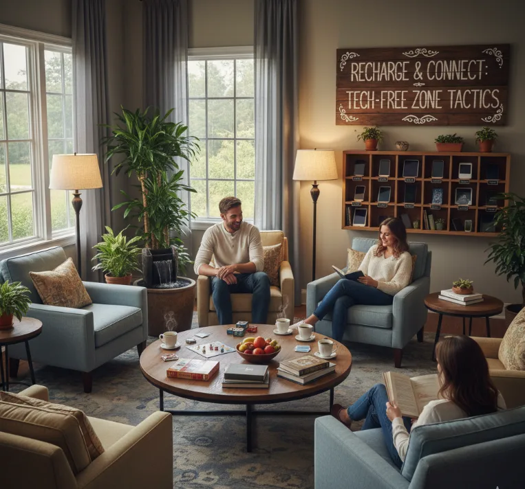 Recharge and Connect: Tech-Free Zone Tactics