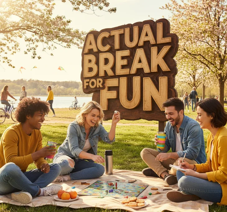 Take an Actual Break for Fun