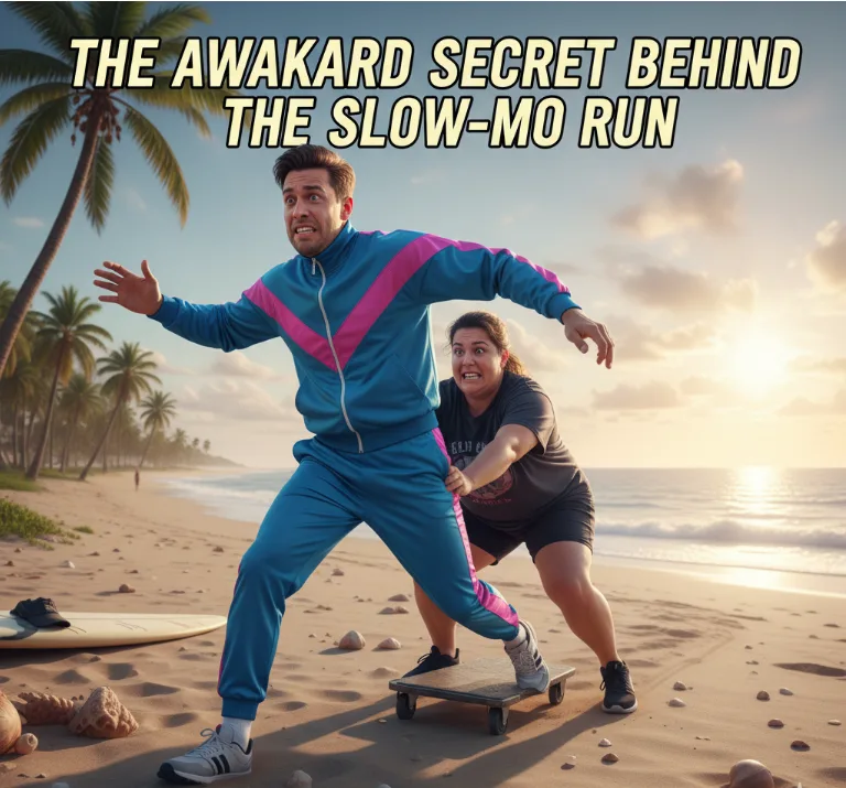 The Awkward Secret Behind the Slow-Mo Run
