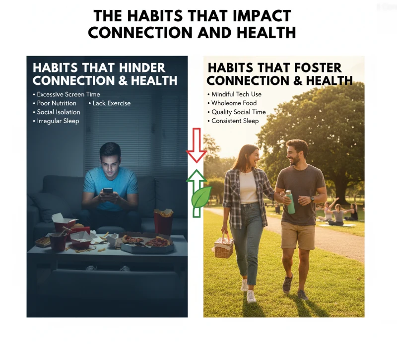 The Habits That Impact Connection and Health
