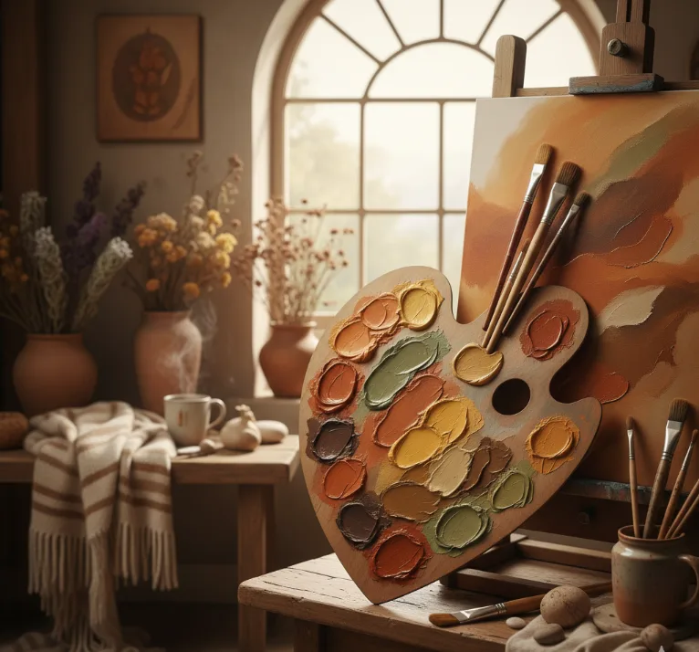 The Palette of Love: Earthy Tones